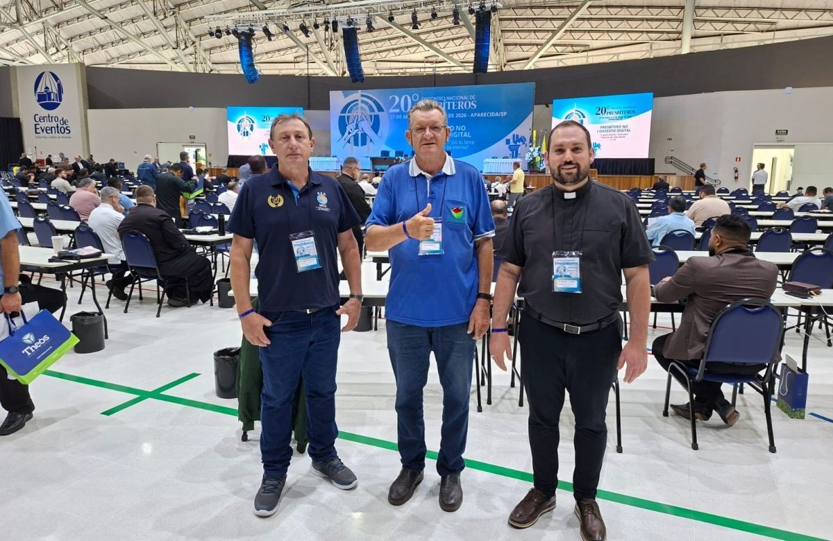 Foto de capa da notícia Padres da Diocese de Caxias do Sul participam do 20º Encontro Nacional de Presbíteros, no Santuário de Aparecida
