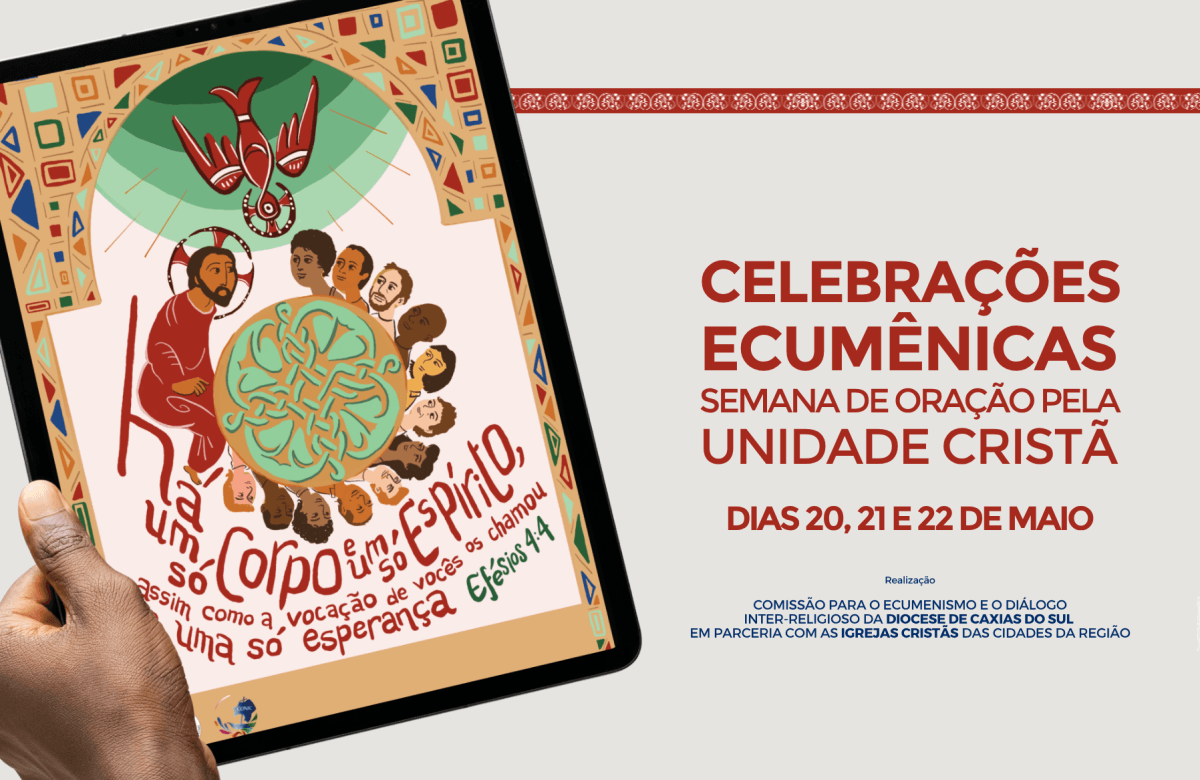 Foto de capa da notícia Semana de Oração pela Unidade Cristã: Diocese de Caxias do Sul promove Celebrações Ecumênicas