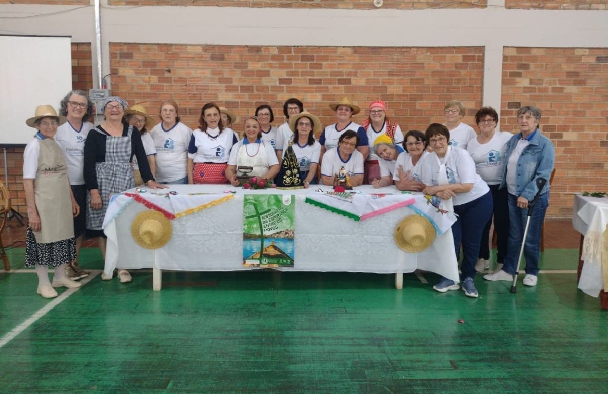 Foto de capa da notícia Líderes da Pastoral da Pessoa Idosa do Vicariato de Nova Prata se reúnem em São Jorge para formação e celebração