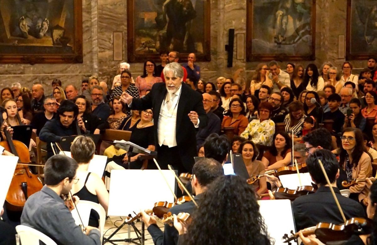 Foto de capa da notícia Concerto da Orquestra Filarmônica da UFRGS abre festividades de Natal na Paróquia São Pelegrino
