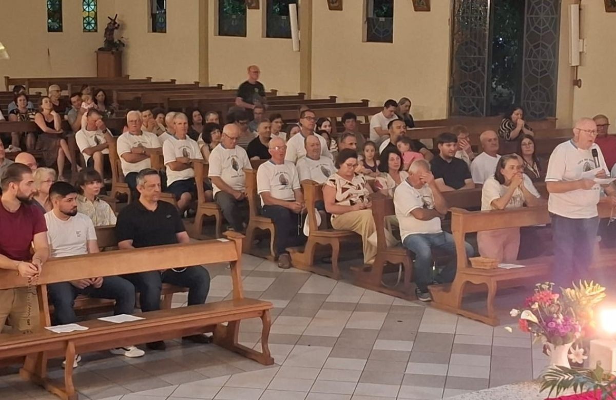 Foto de capa da notícia Grupo de Terço dos Homens da Diocese de Caxias do Sul participa da XVIII Romaria Nacional em Aparecida
