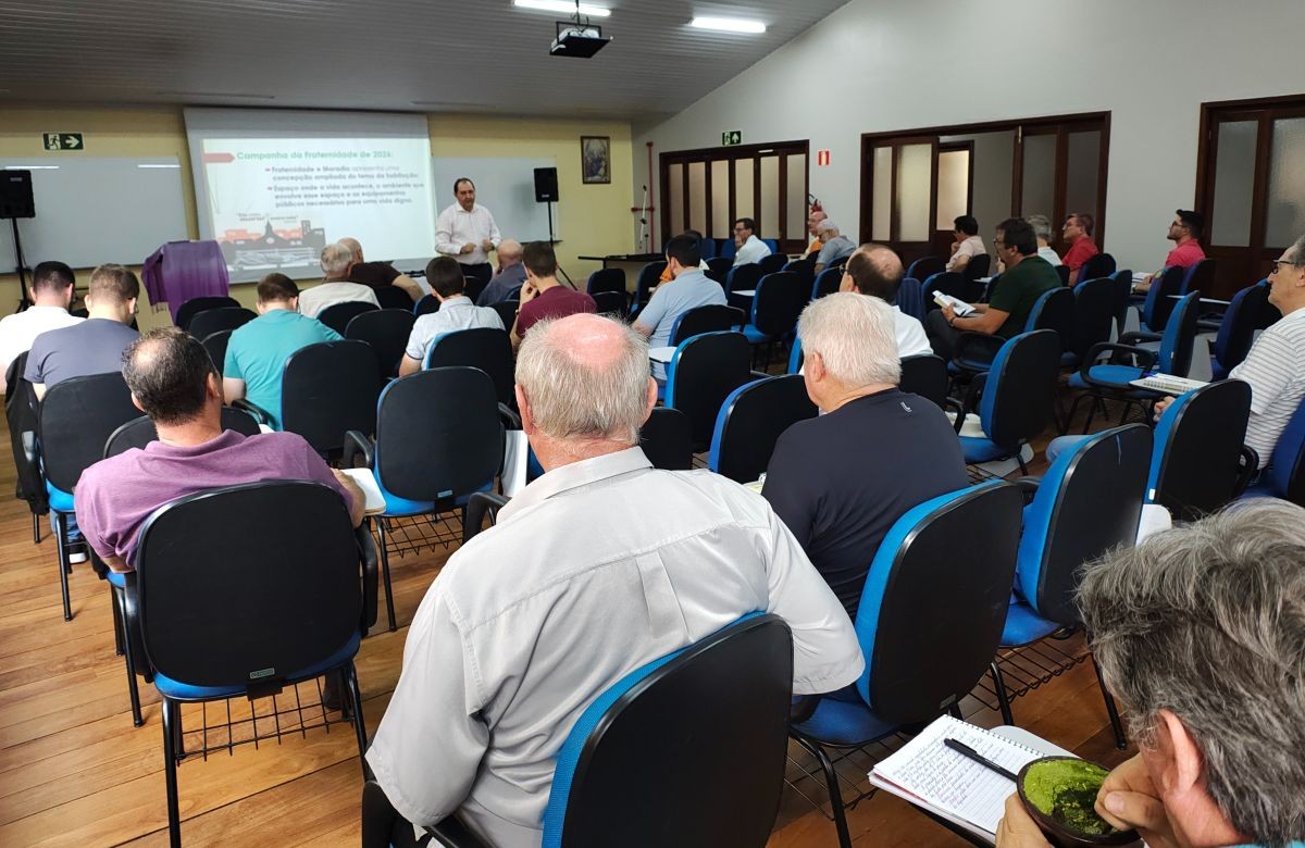 Foto de capa da notícia Diocese de Caxias do Sul reúne clero, religiosas e leigos para formações sobre a Campanha da Fraternidade 2026