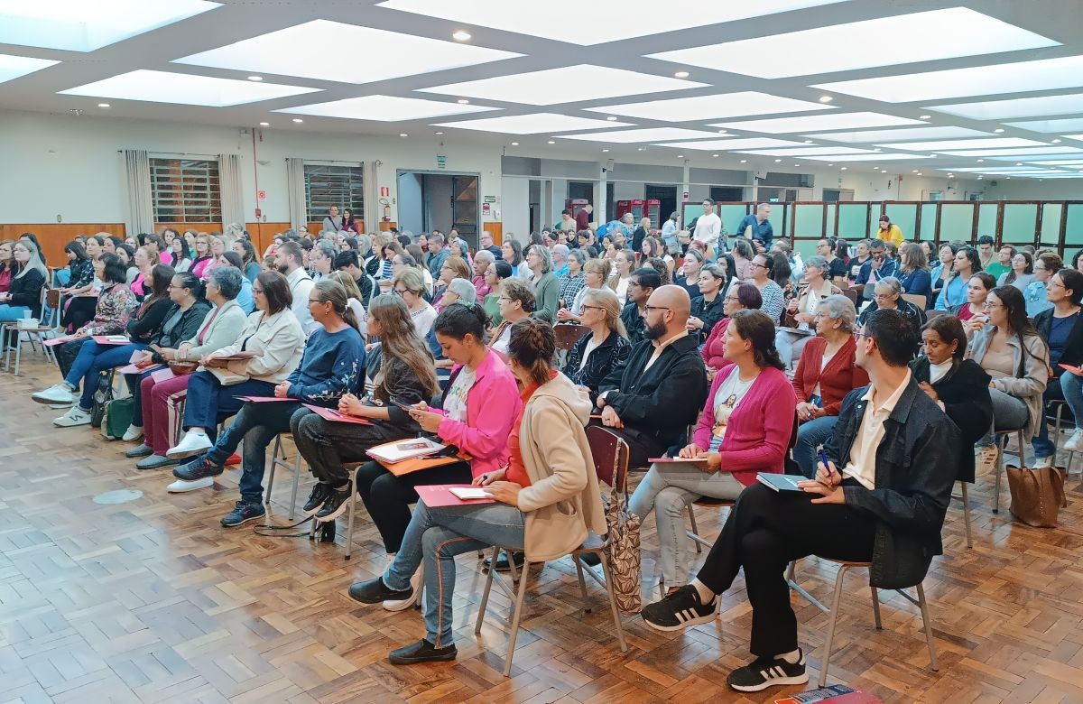 Foto de capa da notícia Encontro com Dom José Gislon abre a formação de catequistas 2026 na Região Pastoral de Caxias do Sul