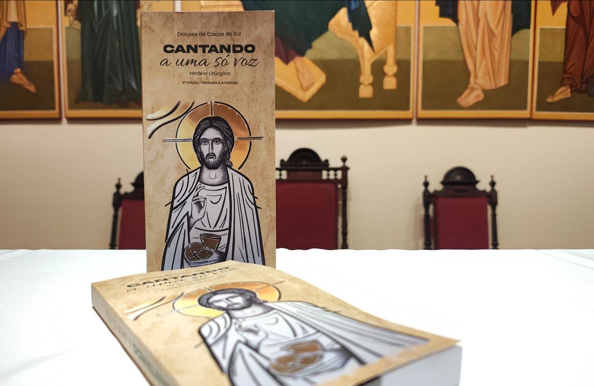 Foto de capa da notícia Diocese de Caxias do Sul vai lançar o novo hinário litúrgico, o livro de cantos das celebrações no dia 21 de março