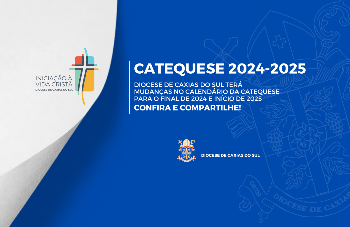 Foto de capa da notícia Diocese de Caxias do Sul terá mudanças no calendário da catequese para o final de 2024 e início de 2025