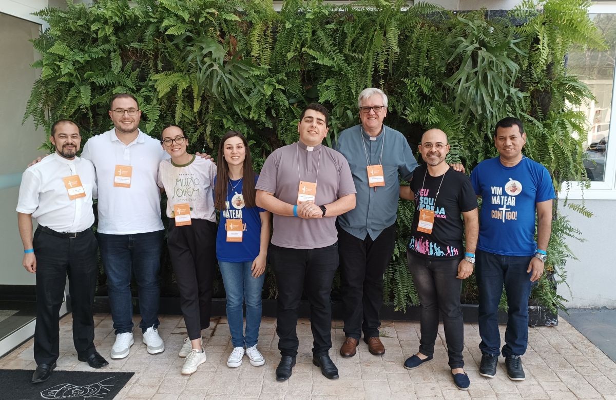 Foto de capa da notícia Regional Sul 3 e Diocese de Caxias do Sul participam do Encontro Nacional de Responsáveis ​​​​de Juventude em Brasília