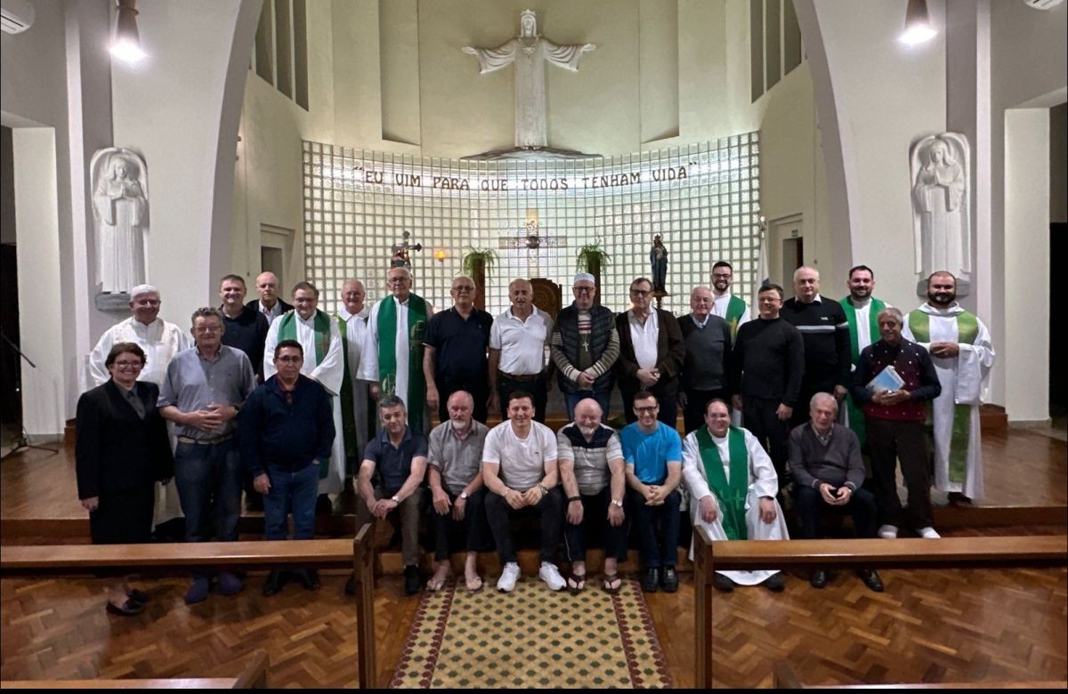 Foto de capa da notícia Segundo grupo de padres da Diocese de Caxias do Sul conclui retiro anual em São Leopoldo