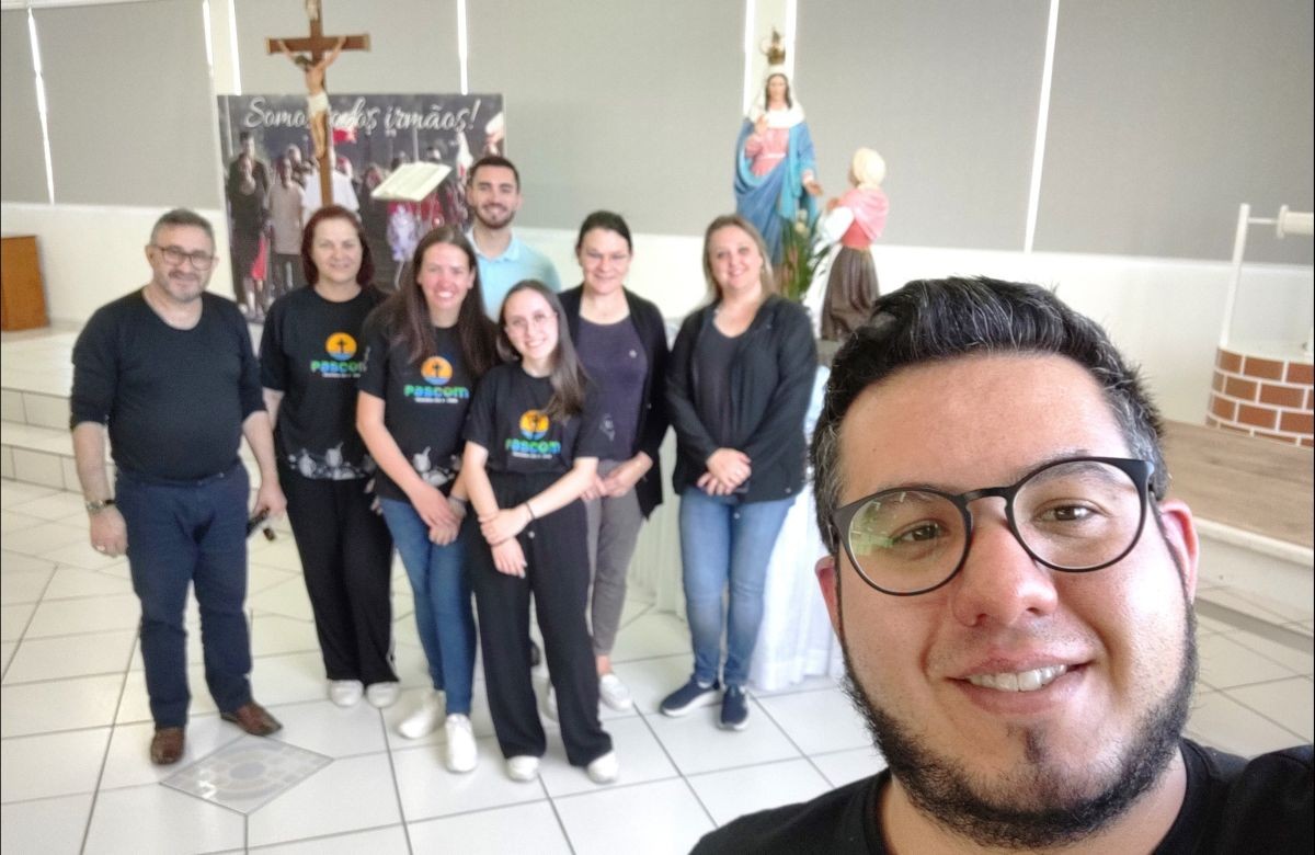 Foto de capa da notícia Pascom da Diocese de Caxias do Sul reúne comunicadores da Região Pastoral de Farroupilha