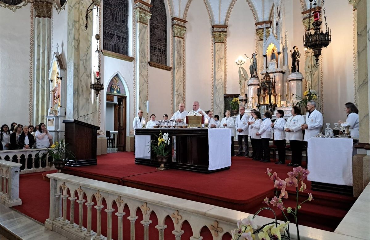 Foto de capa da notícia Paróquia de Nova Prata dá início à 83ª Romaria de Nossa Senhora Aparecida