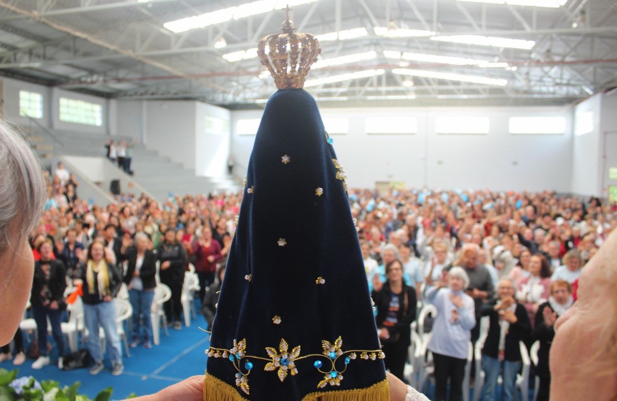 Foto de capa da notícia 44º Encontro de Zeladoras da Diocese de Caxias do Sul reúne 1,1 mil pessoas