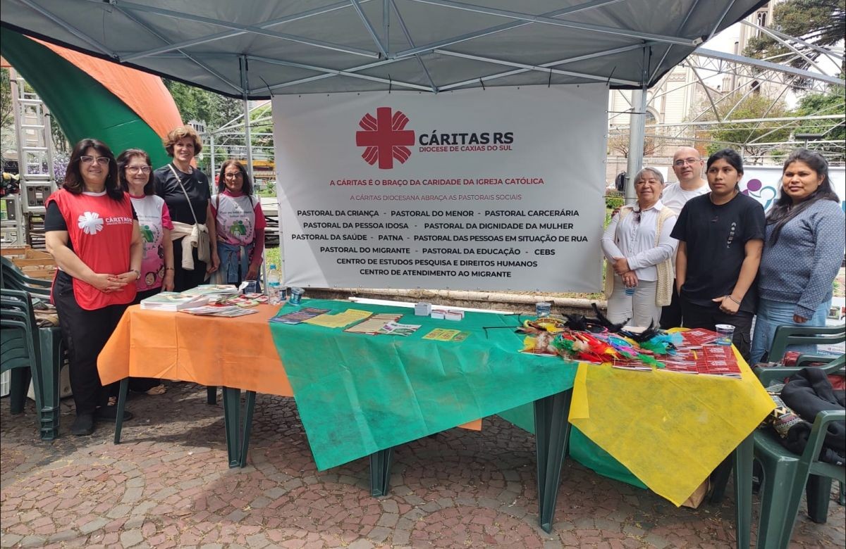 Foto de capa da notícia Cáritas Diocesana de Caxias do Sul reúne pastorais sociais em ação da Semana da Alimentação