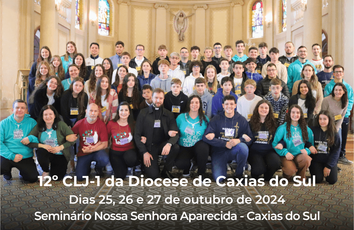 Foto de capa da notícia 12º retiro CLJ-1 da Diocese de Caxias do Sul reúne 37 jovens cursistas de Bento Gonçalves e Carlos Barbosa