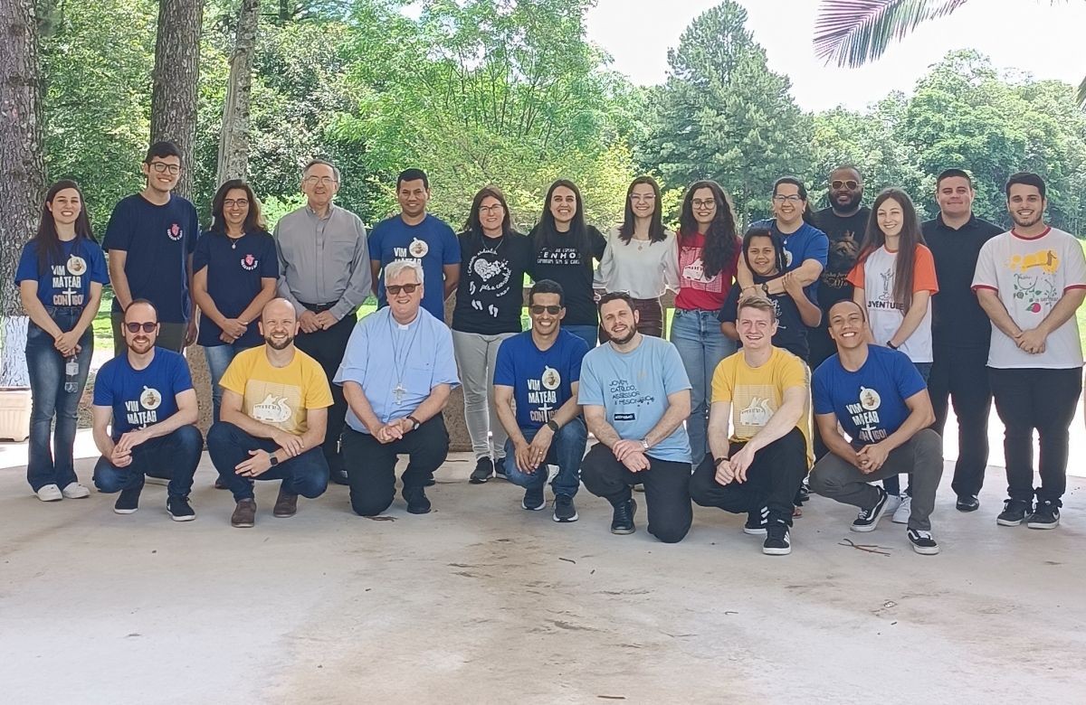 Foto de capa da notícia Setor Juventude da Diocese de Caxias participa da última reunião do ano do Serviço de Evangelização do Regional Sul 3 da CNBB