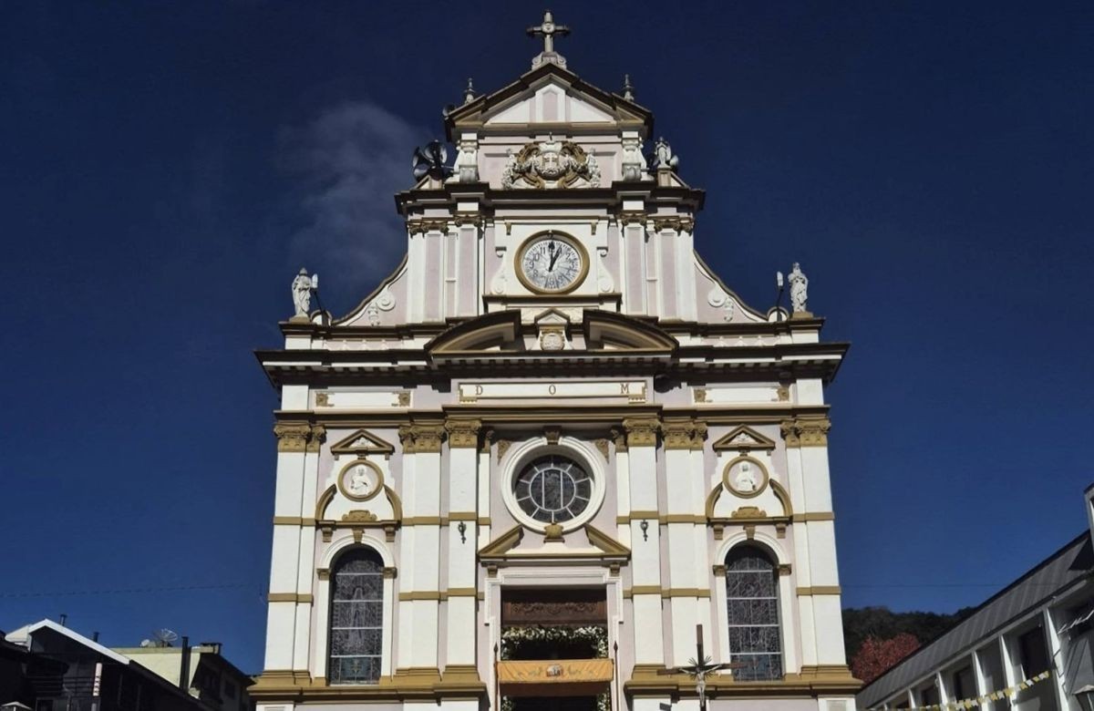 Foto de capa da notícia Região Pastoral de Flores da Cunha divulga calendário do Jubileu 2025 na Igreja Matriz de Antônio Prado