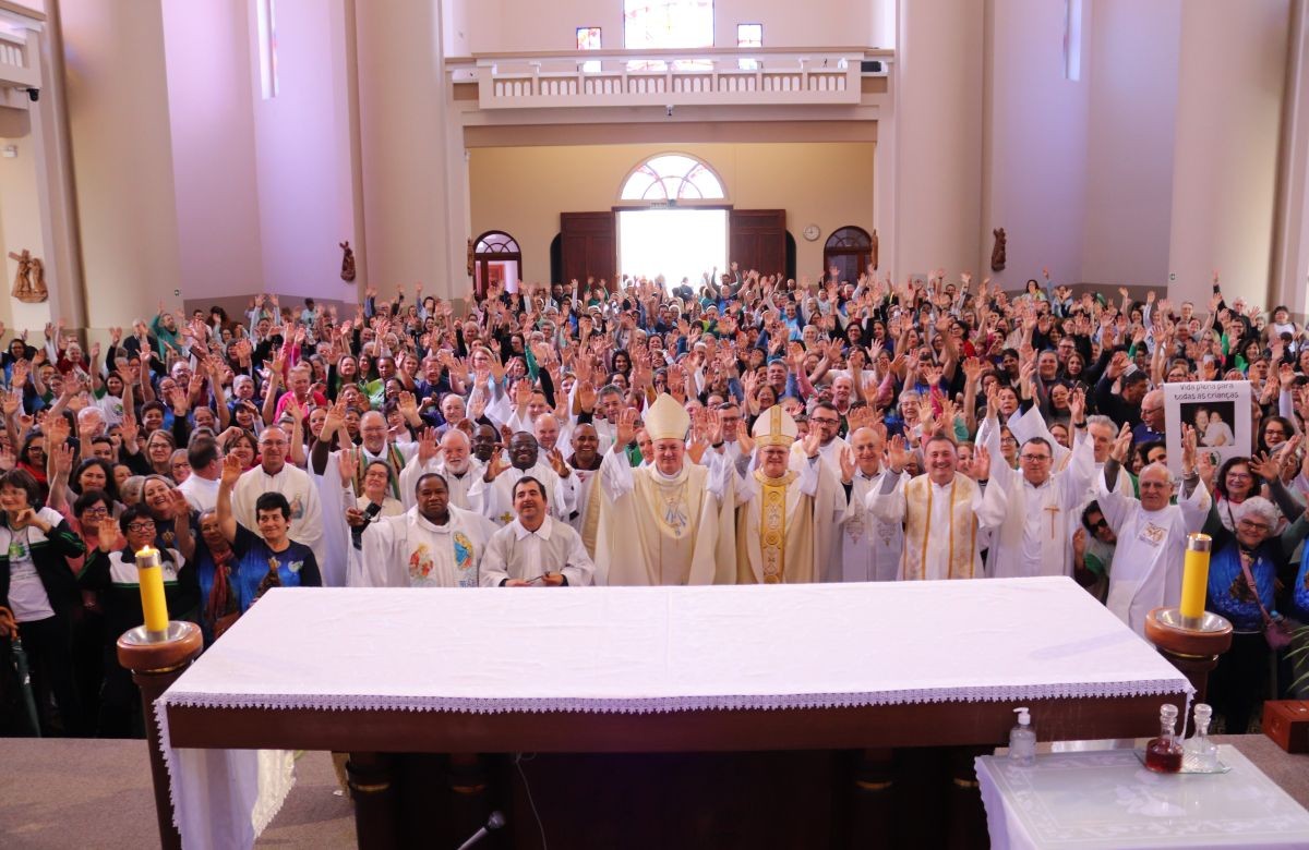 Foto de capa da notícia Pastoral da Criança prepara a festa de 40 anos de atuação na Diocese de Caxias do Sul