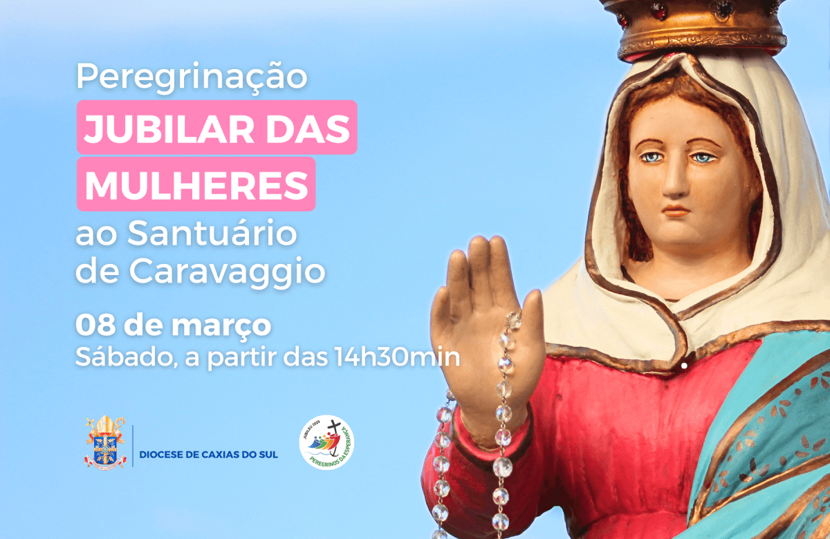 Foto de capa da notícia Peregrinação Jubilar das Mulheres ao Santuário de Caravaggio celebra o Ano Santo de 2025