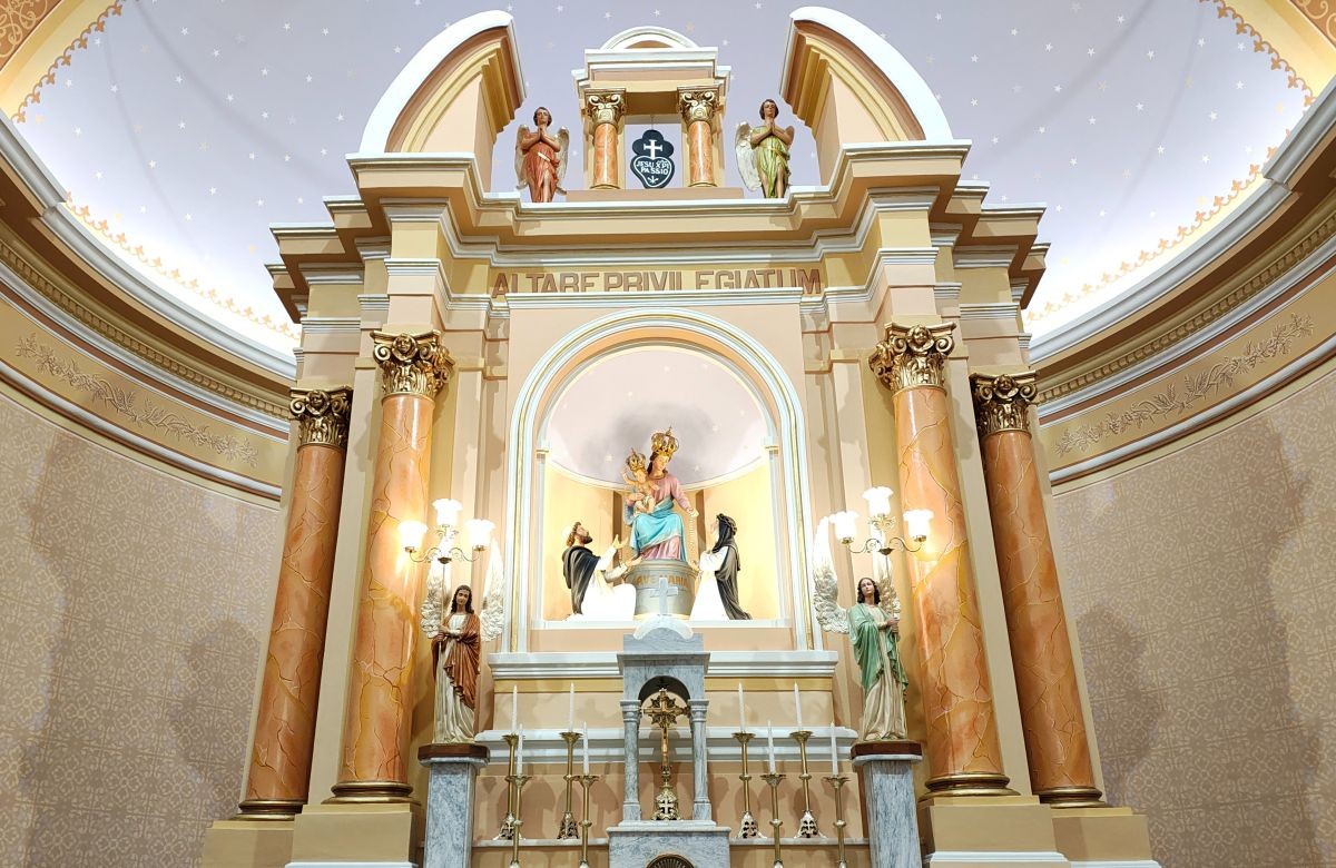 Foto de capa da notícia Santuário de Nossa Senhora do Rosário de Pompeia, de Pinto Bandeira, terá Missa de bênção às obras de revitalização e restauro
