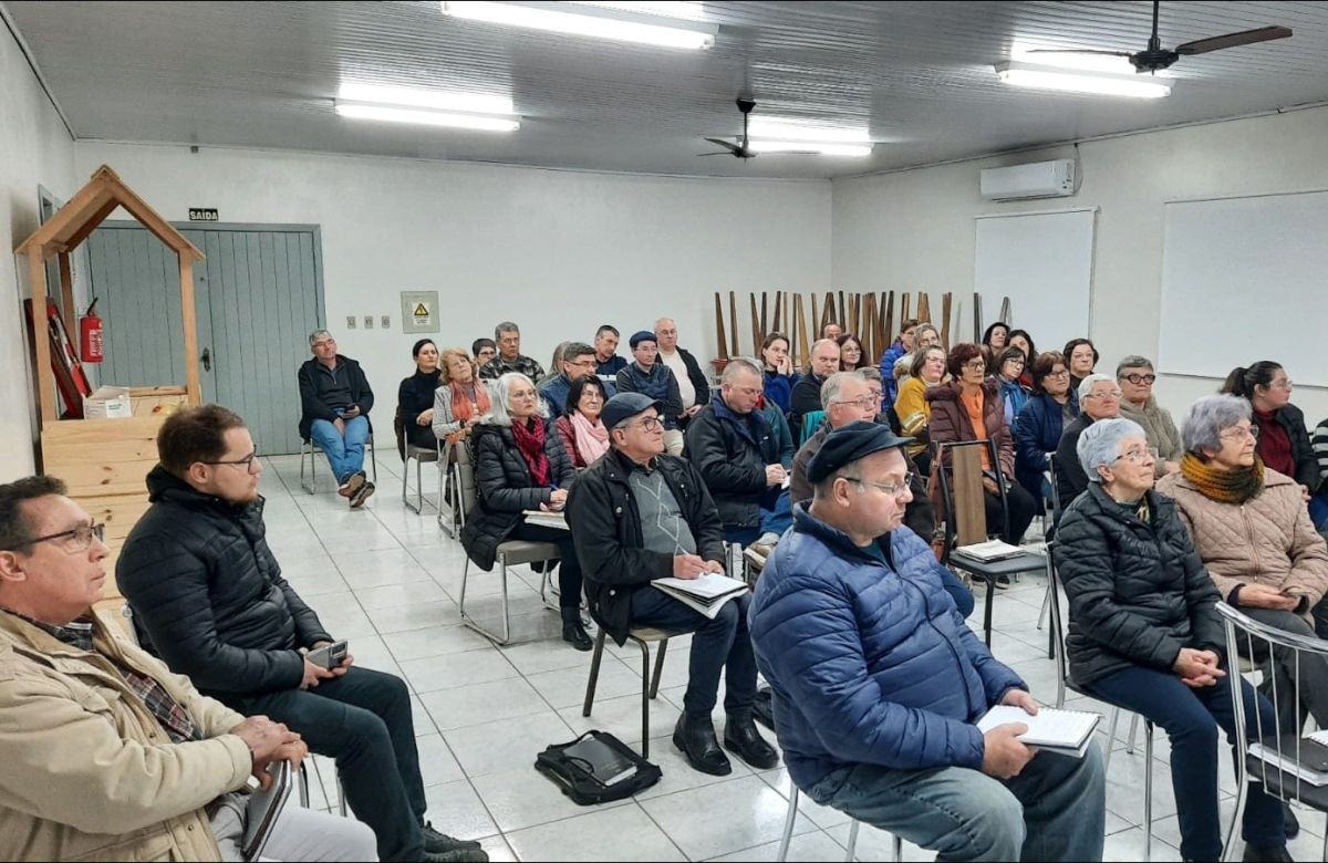 Foto de capa da notícia Conselho da Região Pastoral de Bento Gonçalves reúne lideranças em Santa Tereza