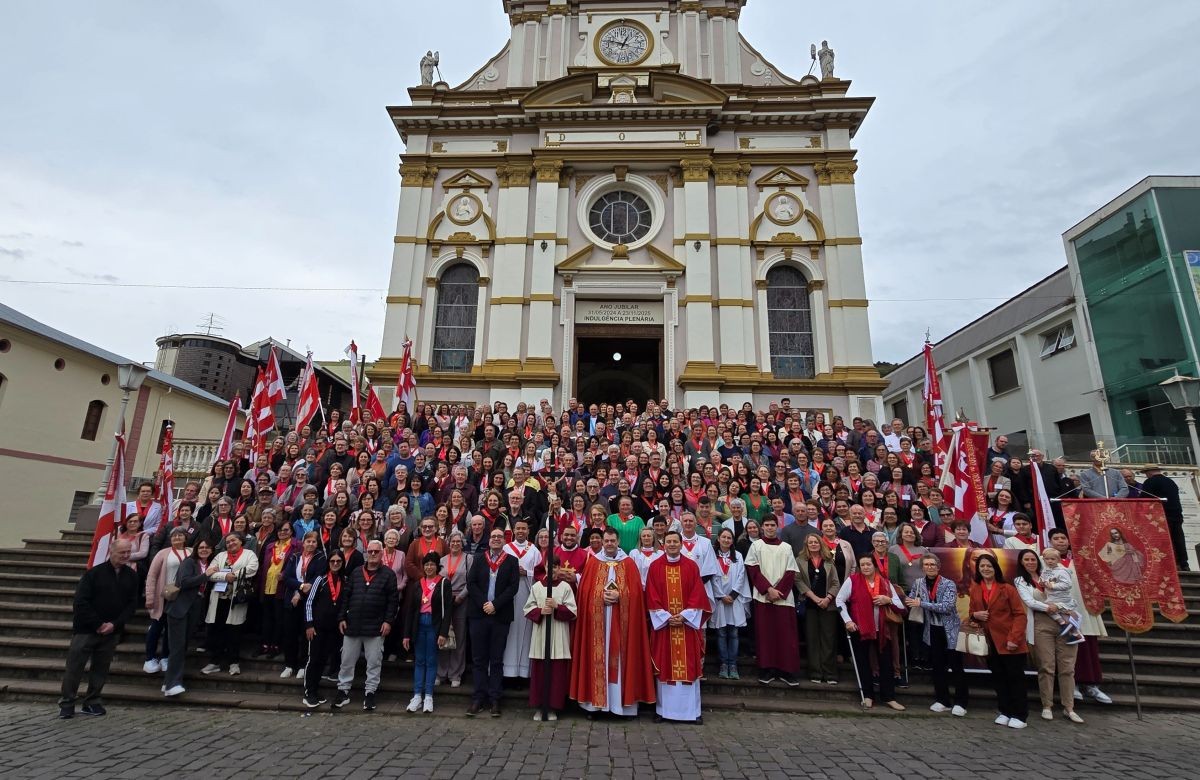 Foto de capa da notícia 1ª Concentração Diocesana do Apostolado da Oração em Antônio Prado é realizada na Paróquia de Antônio Prado