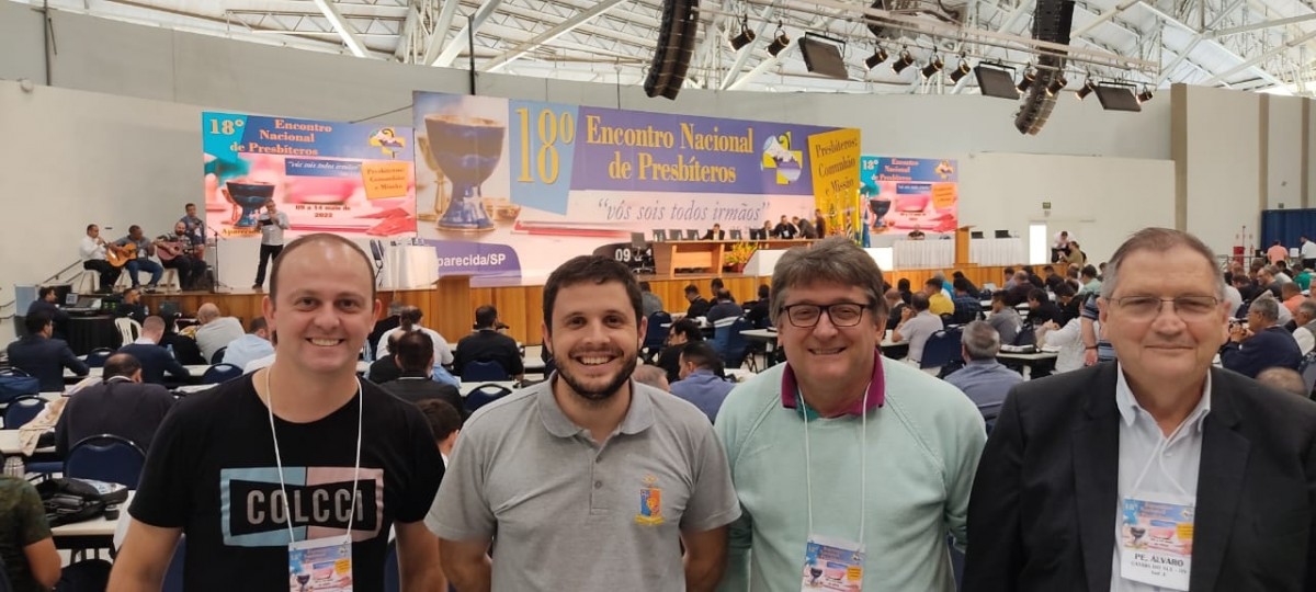 Padres da Diocese de Caxias do Sul participam do Encontro Nacional de Presbíteros