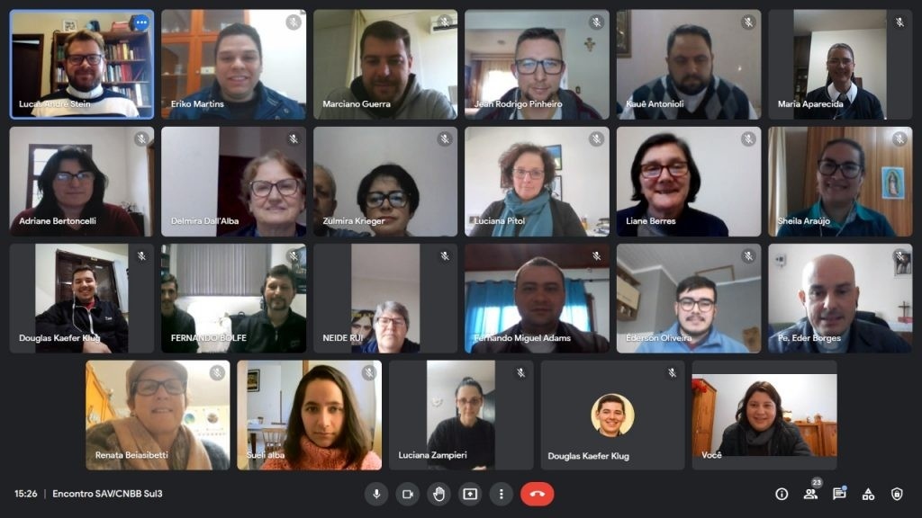 SAV Regional realiza encontro online e organiza Mês Vocacional