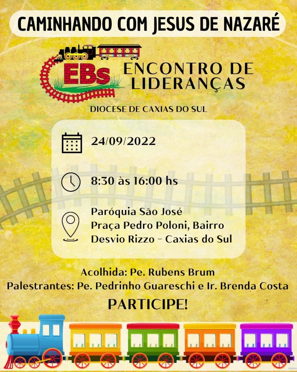 CEBs da Diocese de Caxias do Sul preparam encontro de lideranças