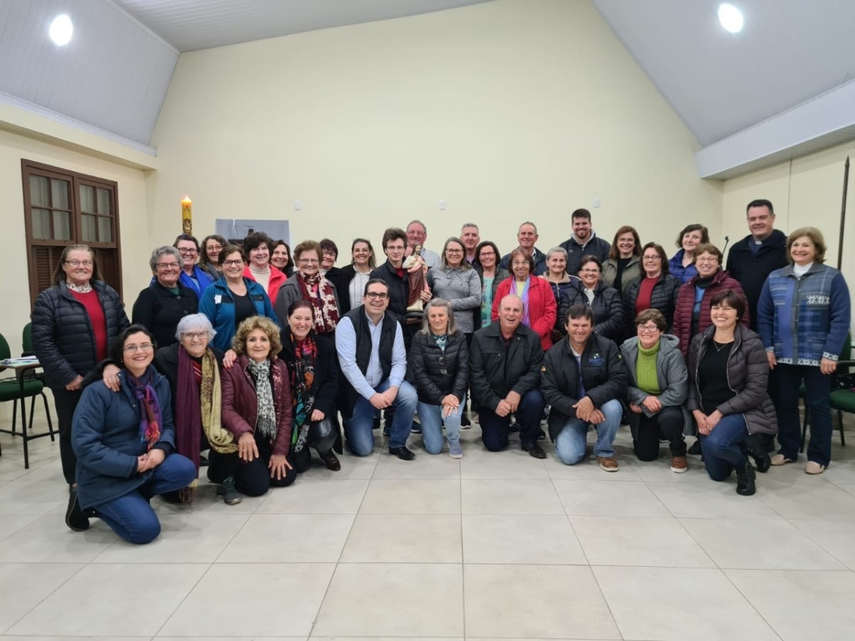 Apostolado da Oração apresenta nova diretoria e planeja ações para 2023, em Antônio Prado
