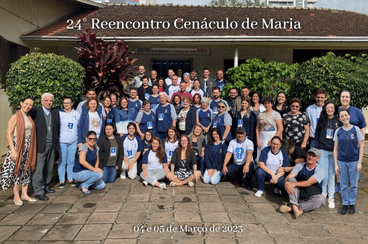 Cenáculo de Maria de Caxias do Sul realiza a 24ª edição do Reencontro para membros do movimento