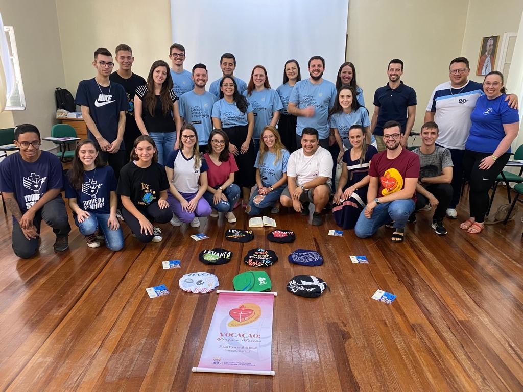 Reunião do Setor Juventude e ensaio da Via-Sacra reúnem grupos de jovens da Diocese de Caxias, no fim de semana