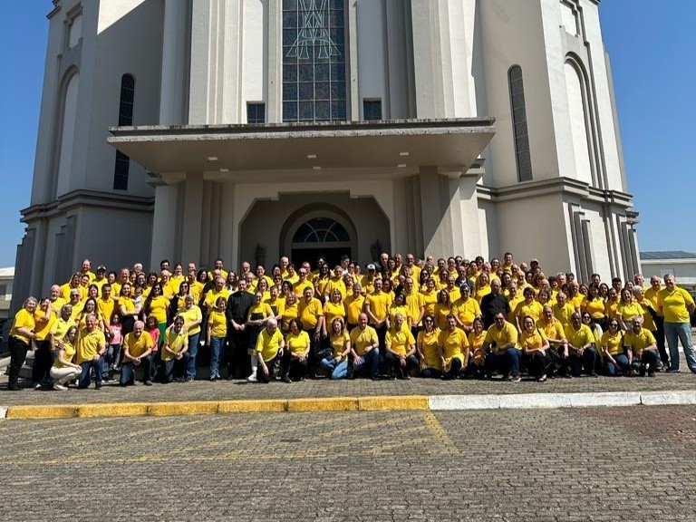Equipes de Nossa Senhora da Região RS III se encontram no Santuário de Caravaggio