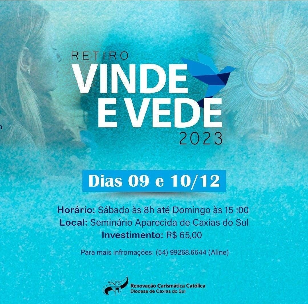 Renovação Carismática Católica prepara retiro "Vinde e Vede"
