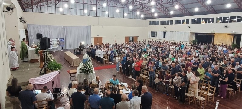 124ª Romaria Votiva: sétimo dia da novena com a Capela Santa Juliana da Paróquia de Caravaggio