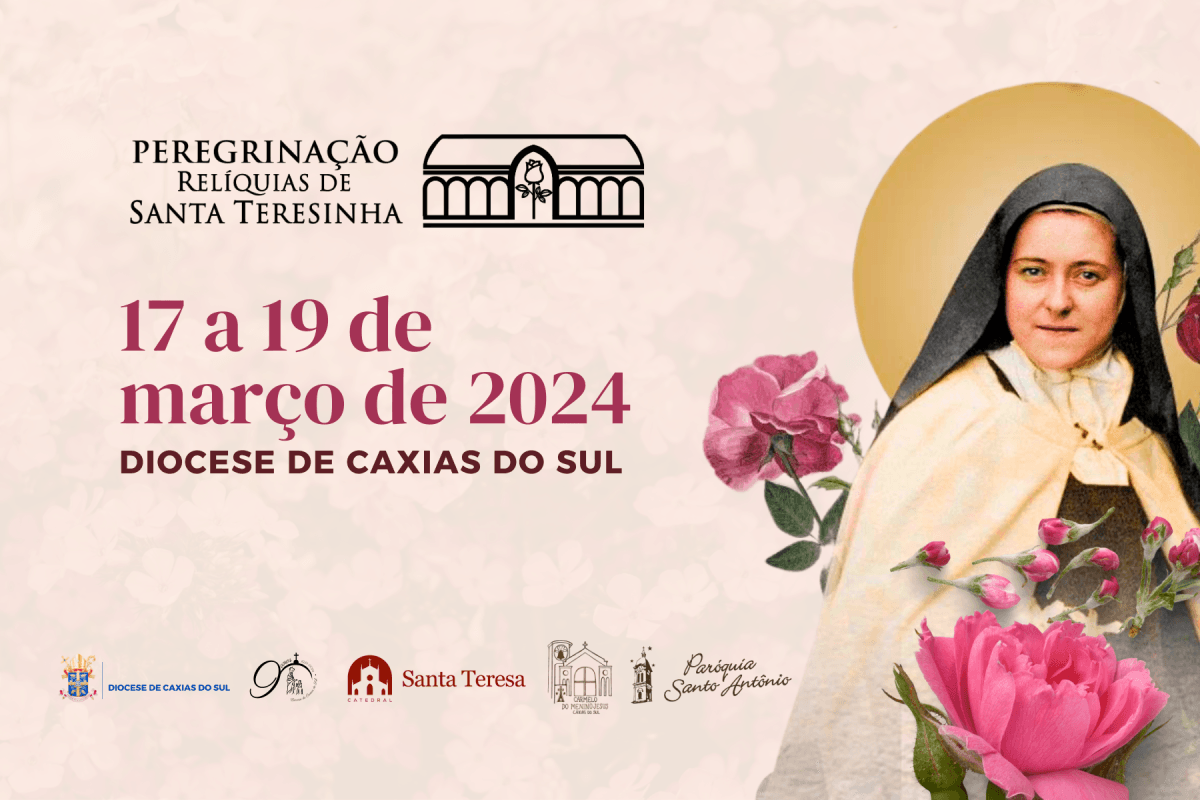 Diocese de Caxias do Sul irá receber as relíquias de Santa Teresinha do Menino Jesus