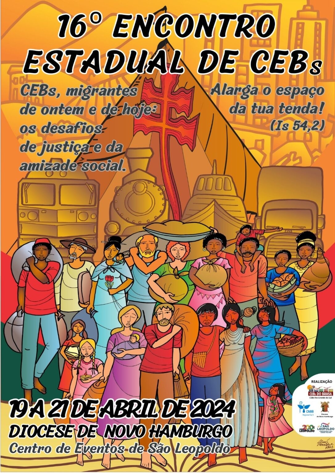 São Leopoldo se prepara para acolher 16º Encontro Estadual de CEBs