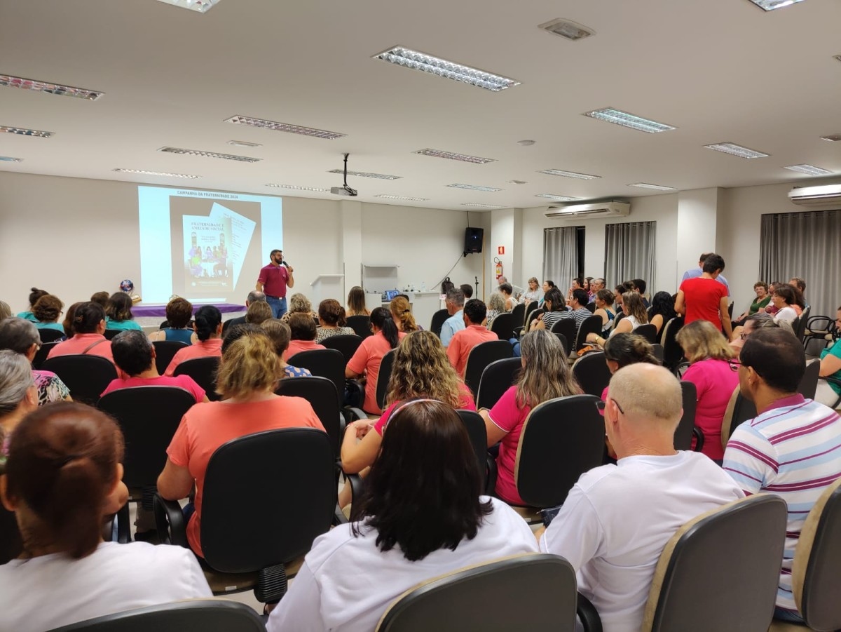 Comissão de Iniciação à Vida Cristã da Diocese de Caxias do Sul reúne catequistas da Região Pastoral de Garibaldi