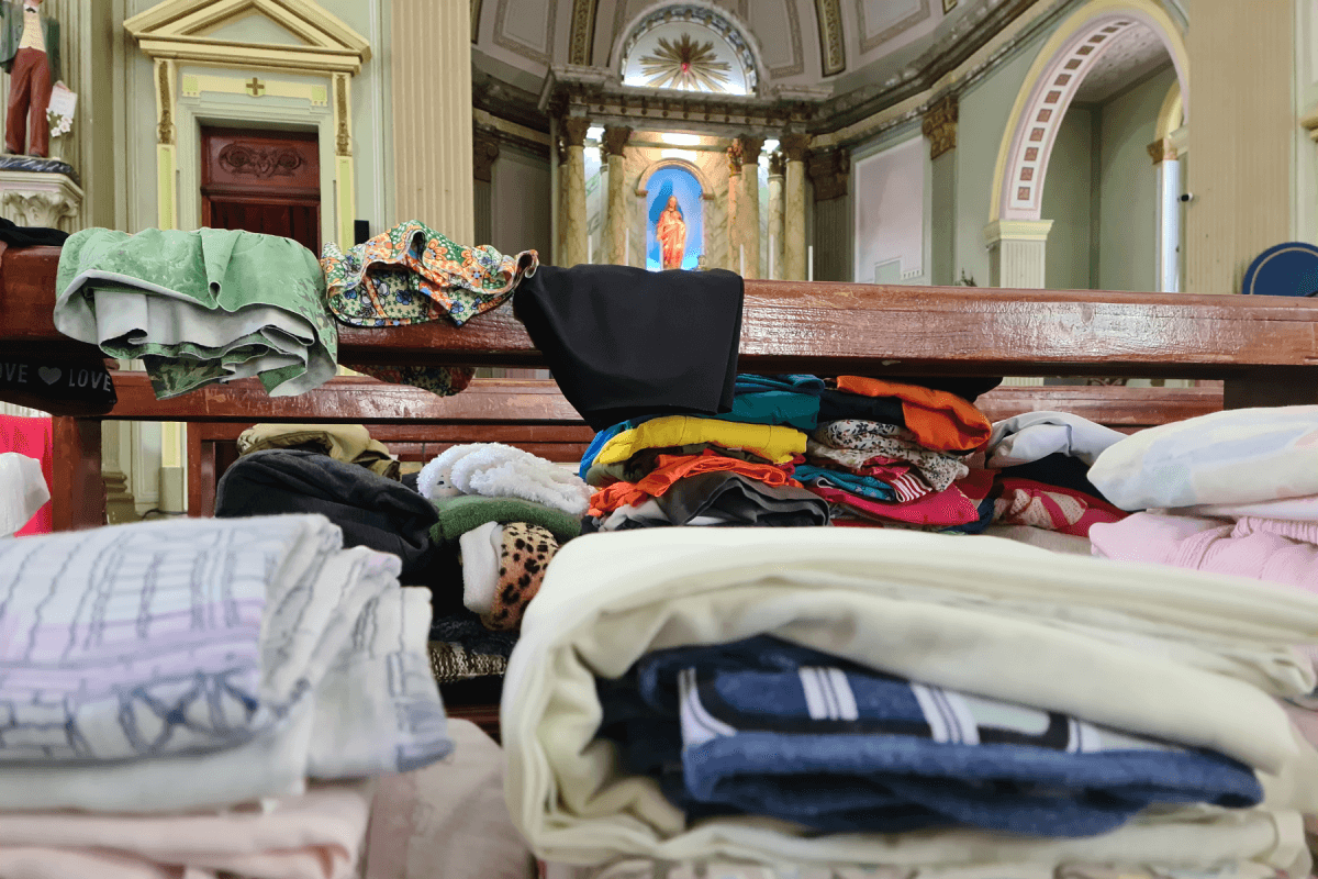 Solidariedade e esperança: paróquias da Diocese de Caxias do Sul mobilizadas no cuidado aos flagelados das chuvas