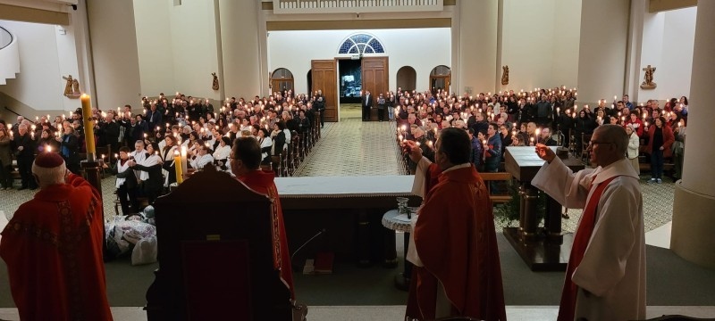 Preparativos para a 145ª Romaria de Nossa Senhora de Caravaggio: momentos de fé e esperança