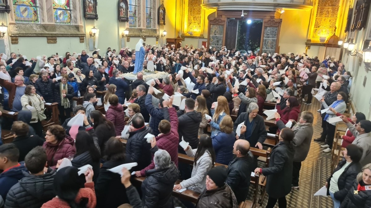 Paróquia Sagrado Coração de Jesus realiza celebração de abertura do Ano Jubilar Paroquial