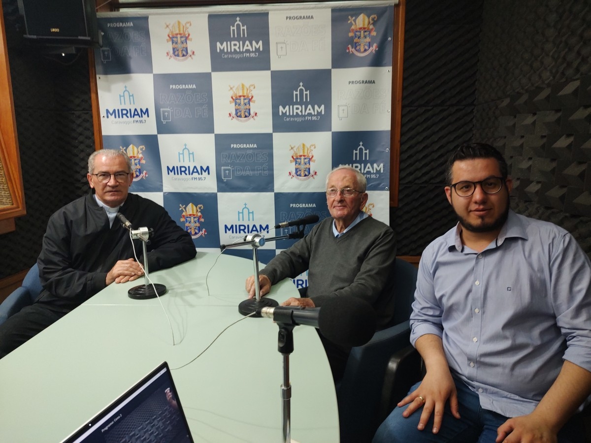 Programa Razões da Fé do dia 24 de novembro celebra os 68 anos da Rádio Miriam Caravaggio