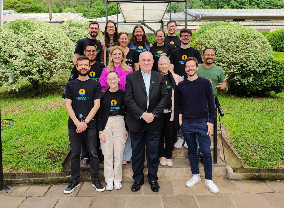 Pascom da Diocese de Caxias do Sul inicia organização do planejamento estratégico de comunicação 2025-2028