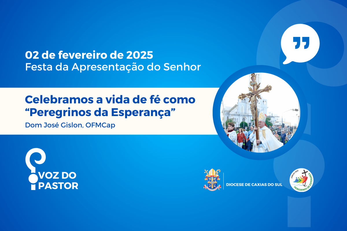 Celebramos a vida de fé como “Peregrinos da Esperança”