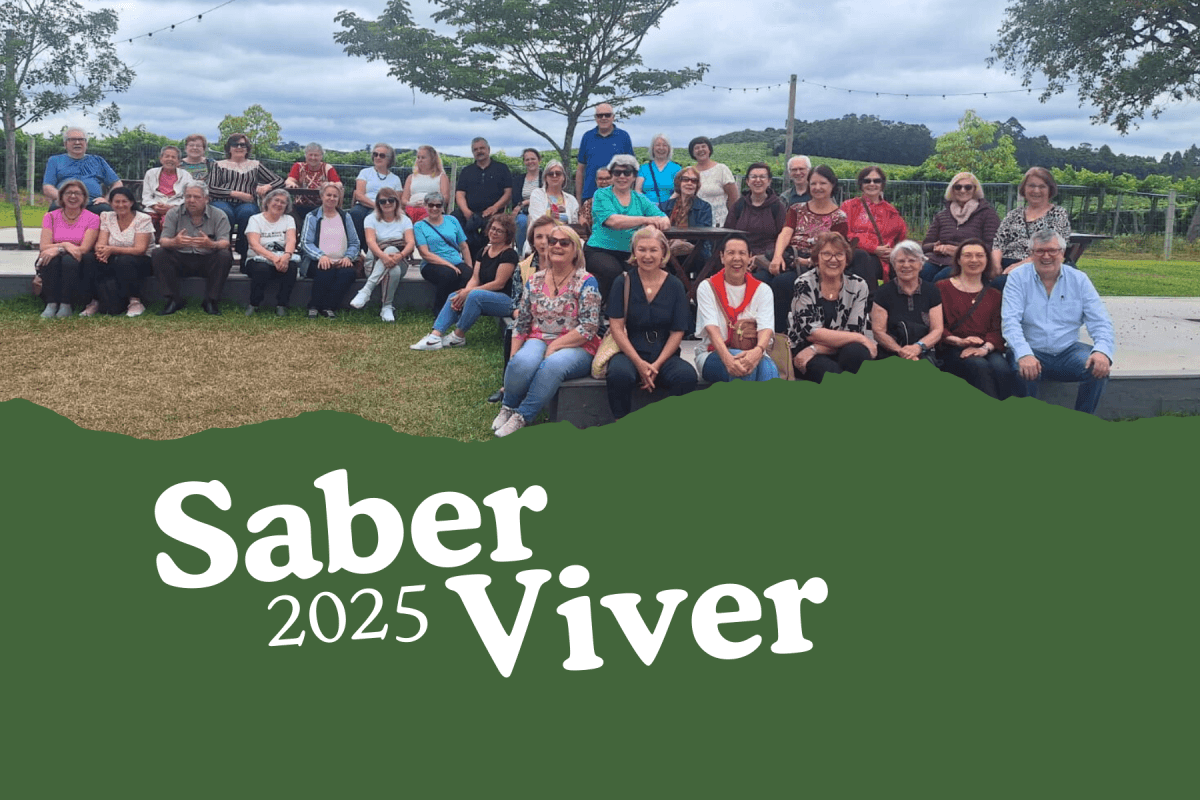 Projeto Saber Viver 2025 abre inscrições para oficinas no dia 17 de fevereiro, na Catedral de Caxias do Sul