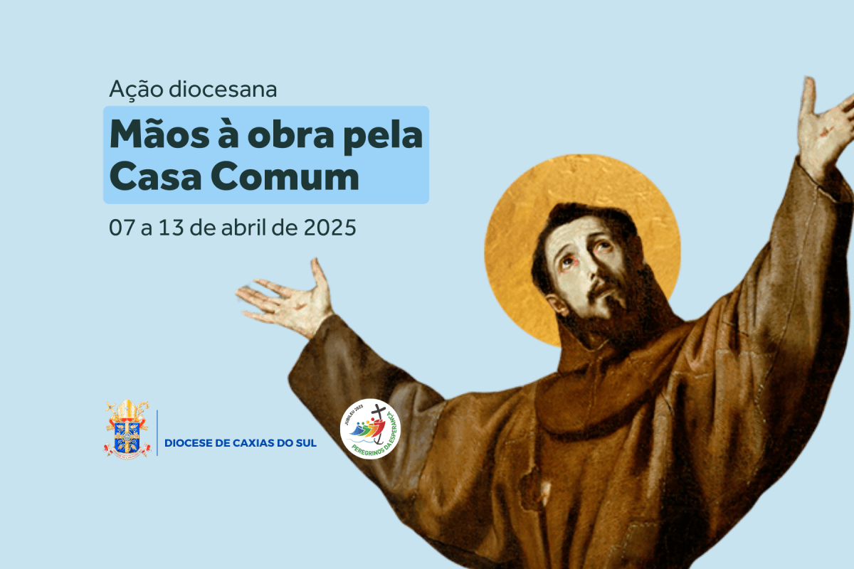 Diocese de Caxias do Sul propõe campanha "Mãos à obra pela Casa Comum" como ação da Campanha da Fraternidade 2025