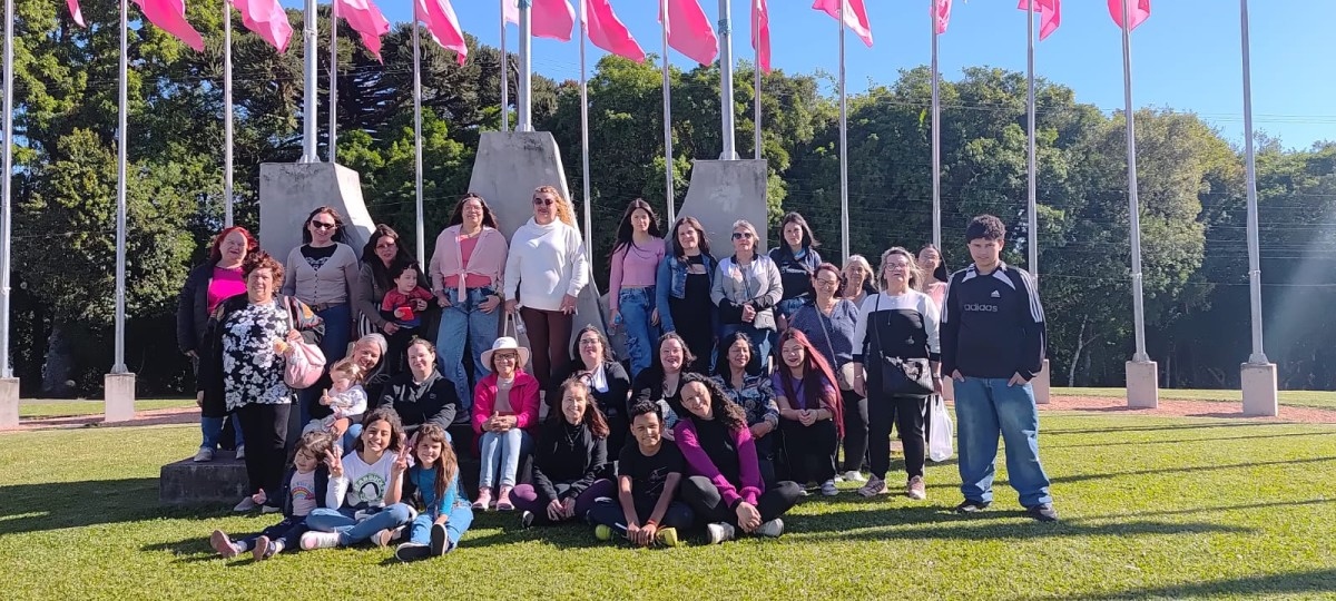 35ª Romaria da Pastoral da Dignidade da Mulher leva mulheres assistidas ao Santuário de Nossa Senhora de Caravaggio