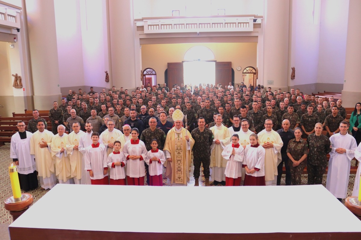 Santuário de Caravaggio acolhe a peregrinação jubilar do Exército e das Forças de Segurança
