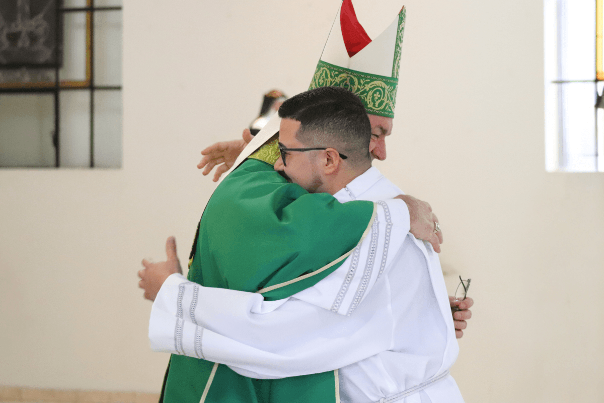 Diocese de Caxias do Sul celebra admissão do seminarista Leonardo Velho Soares como candidato às ordens sacras