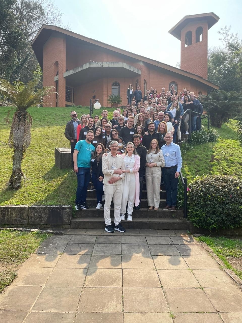 Encontro de preparação ao matrimônio do mês de agosto de 2024 reúne 35 casais no Centro de Pastoral, em Caxias