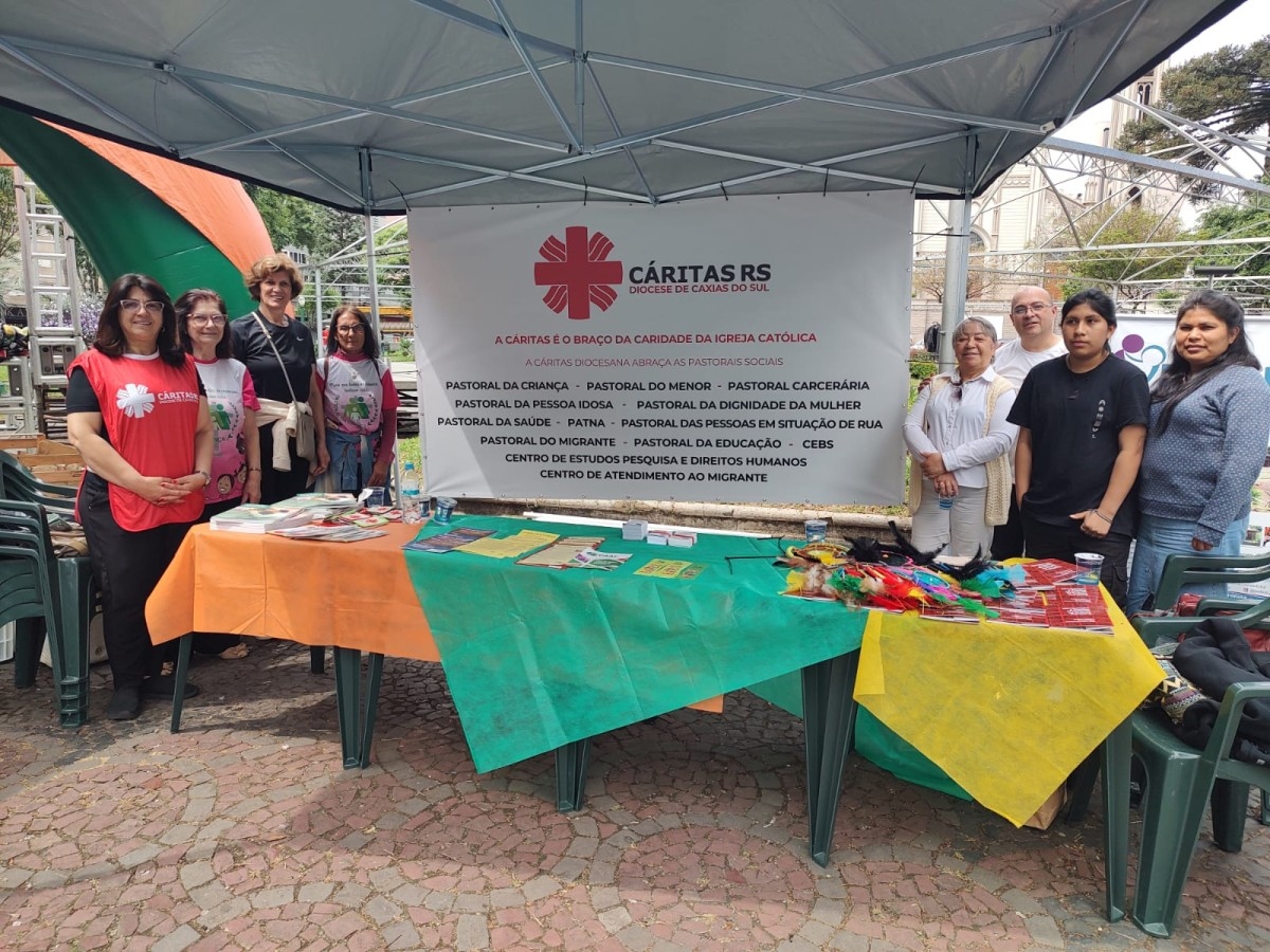 Cáritas Diocesana de Caxias do Sul reúne pastorais sociais em ação da Semana da Alimentação