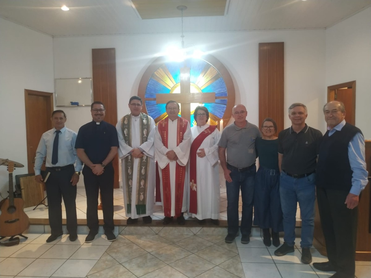 Comissão Diocesana de Ecumenismo participa de celebração ecumênica na Igreja Luterana de Bento Gonçalves