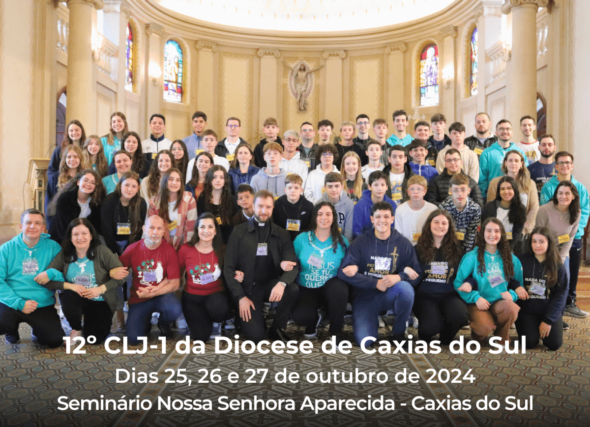 12º retiro CLJ-1 da Diocese de Caxias do Sul reúne 37 jovens cursistas de Bento Gonçalves e Carlos Barbosa